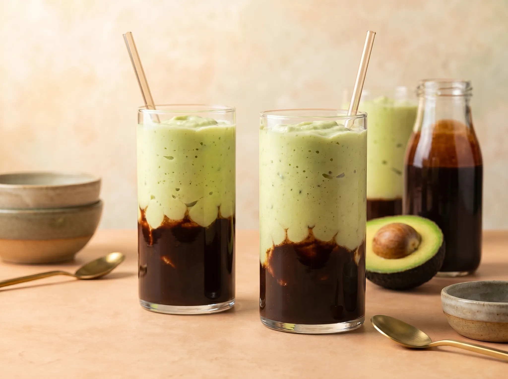 Indonesische avocadosmoothie ‘Es alpukat’