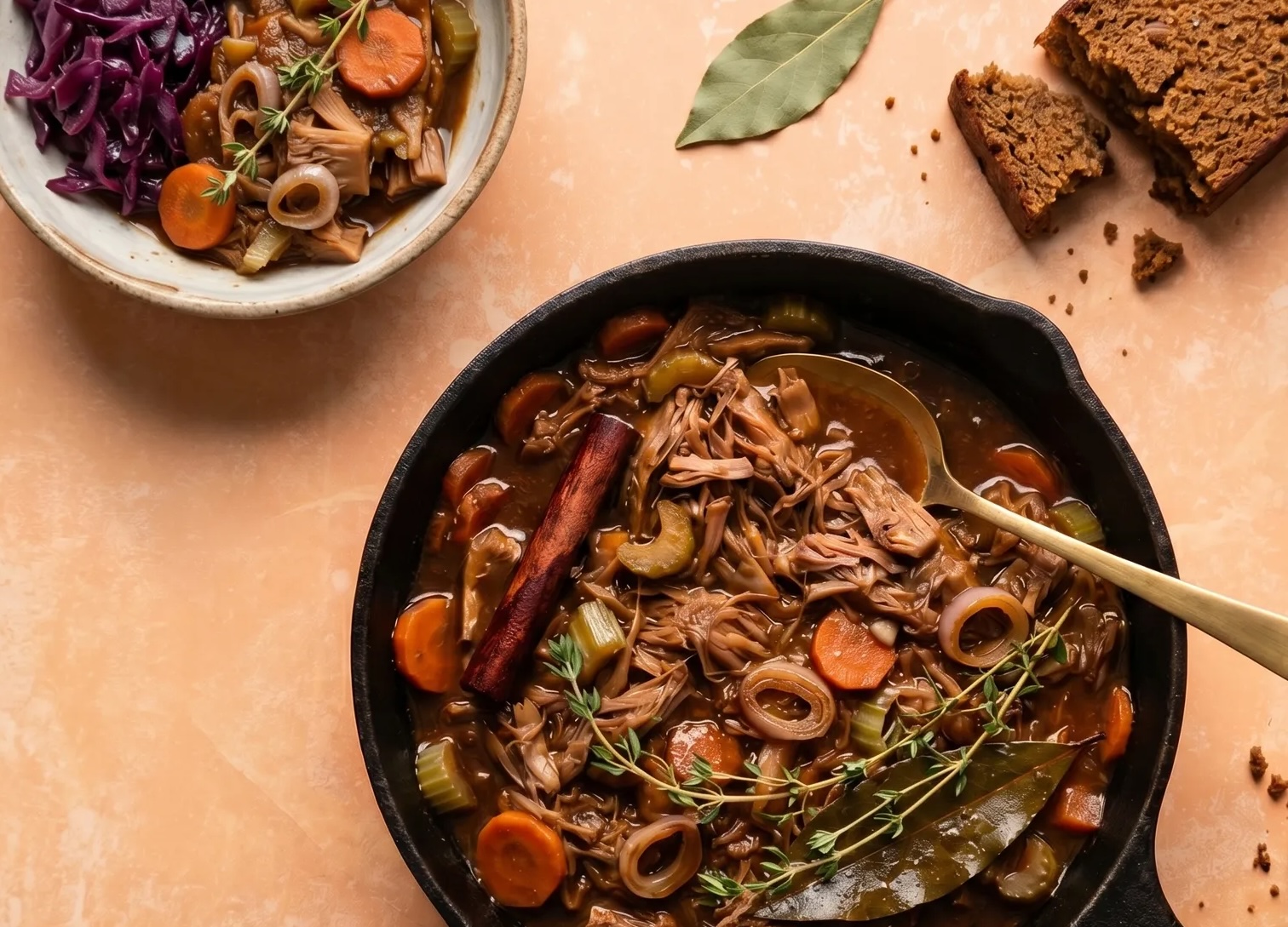 Vegan stoofpotje van Jackfruit