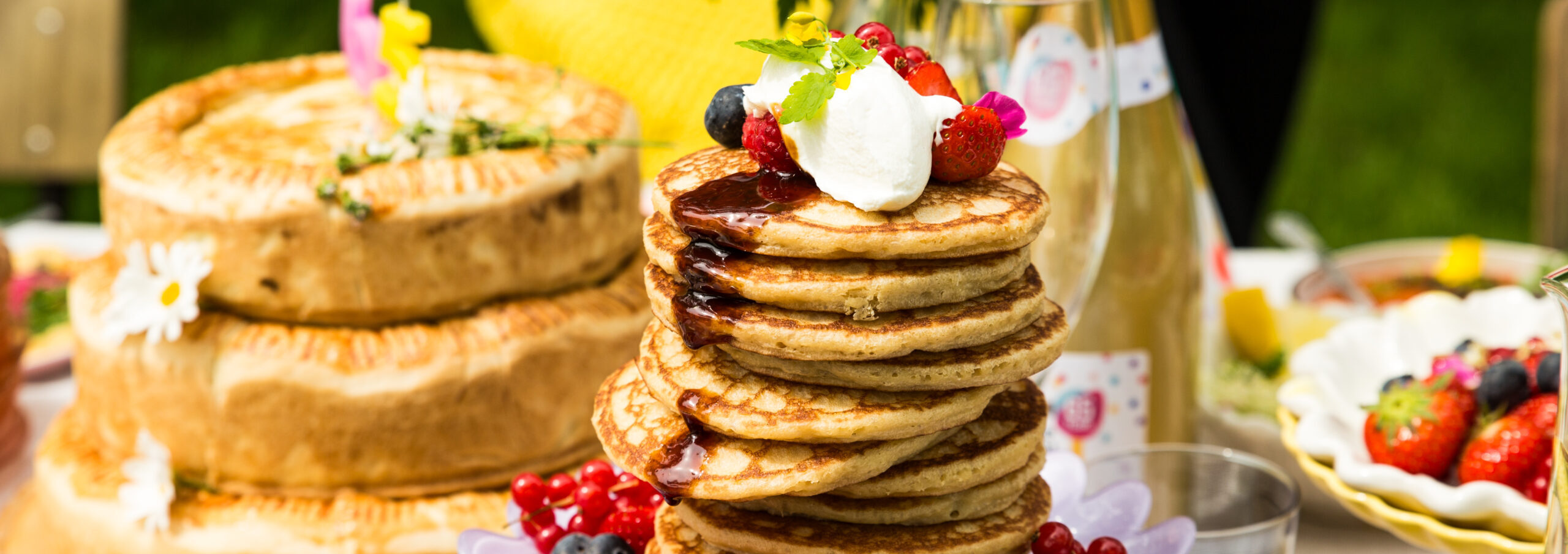 Snelle havermoutpannenkoeken met banaan