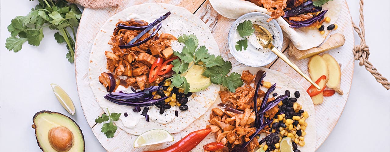 Mexicaanse taco’s met zwarte bonen