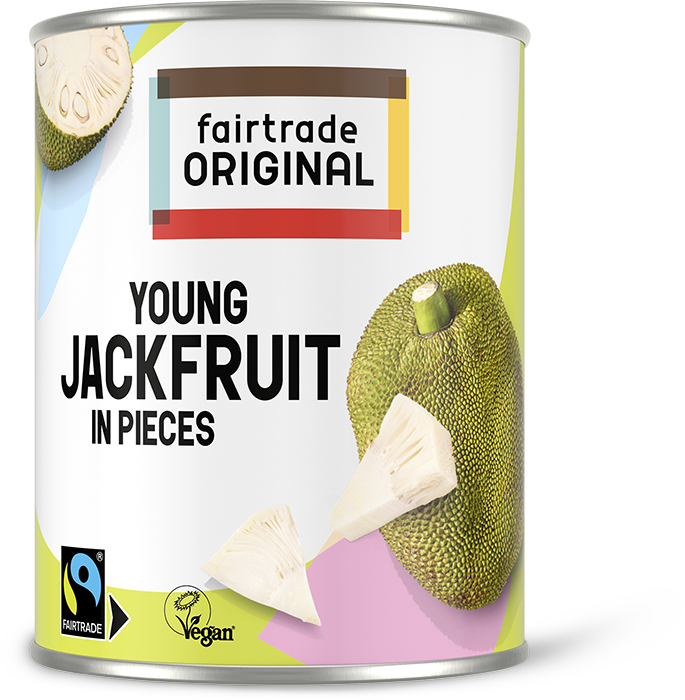 Young Jackfruit pieces, FT, vegan, 550g - Fairtrade Original