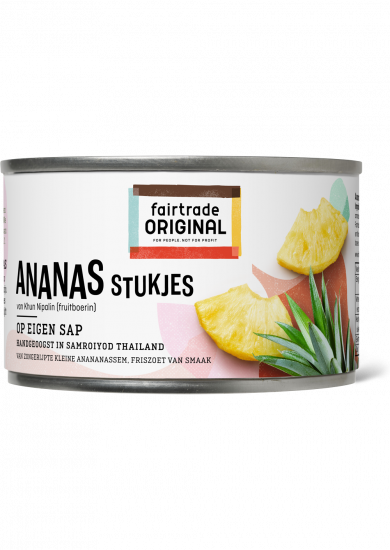 Ananas in stukjes