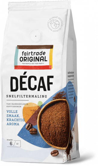 Decaf snelfiltermaling