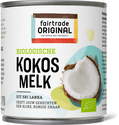 Biologische kokosmelk