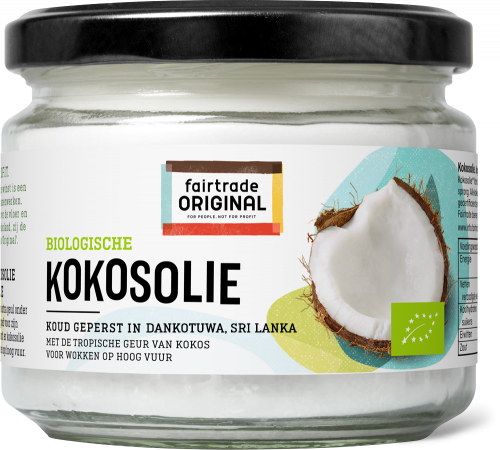 Biologische kokosolie
