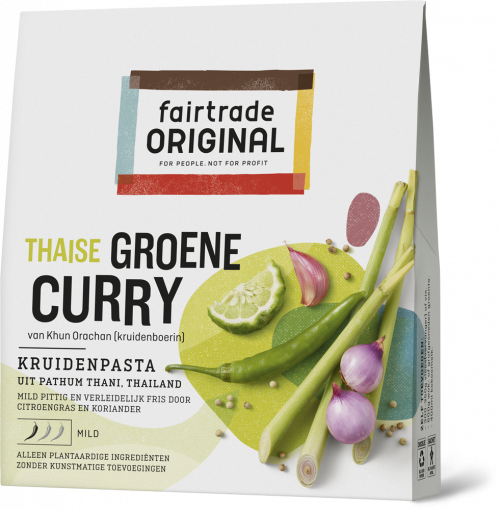 Thaise groene curry kruidenpasta