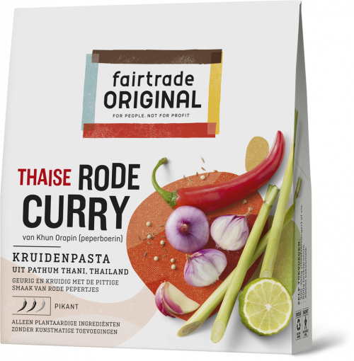 Thaise rode curry kruidenpasta