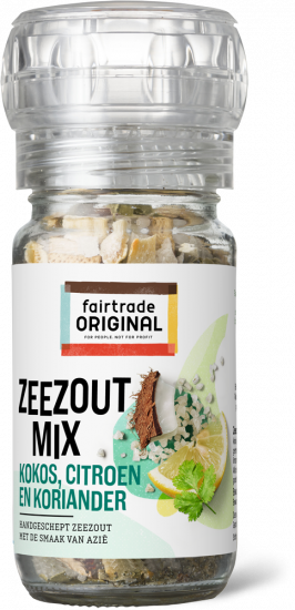 Zeezoutmix kokos, citroen en koriander