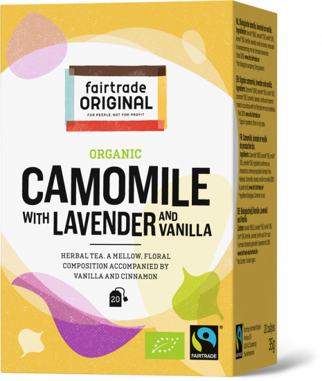 Organic camomile with lavender and vanilla