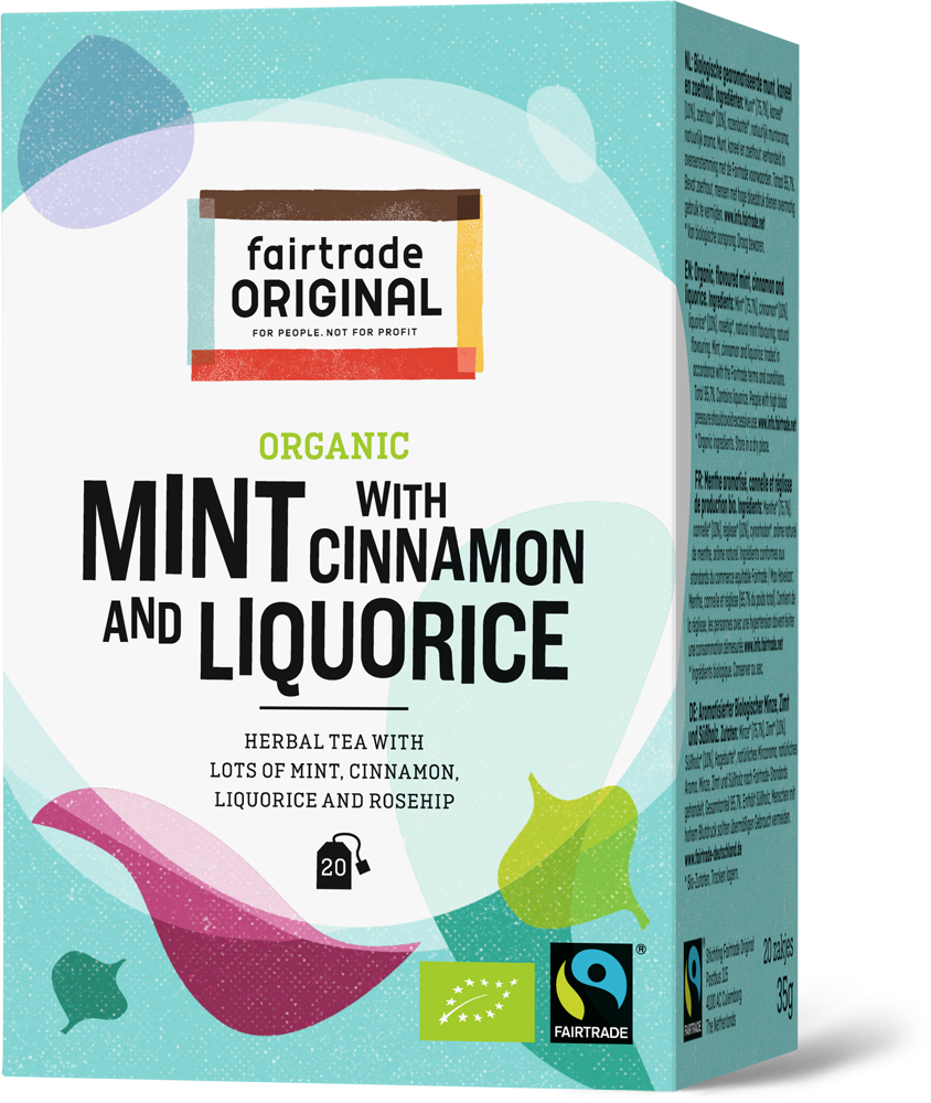 Organic Mint with cinnamon and liquorice