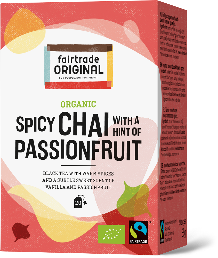 Organic Spicy chai with passionfruit