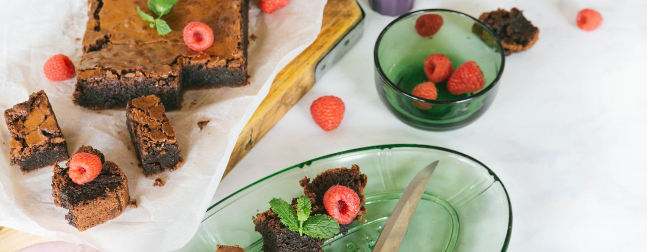 brownie recept met espresso koffie