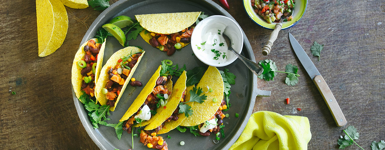 taco's met jackfruit