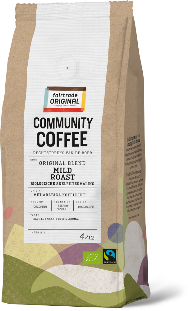 Community Coffee Mild snelfiltermaling