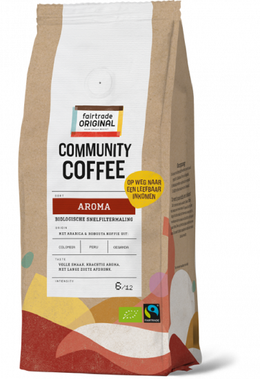 Community Coffee Aroma snelfiltermaling