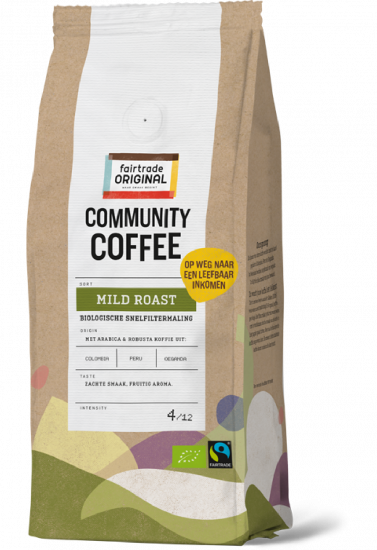 Community Coffee Mild snelfiltermaling