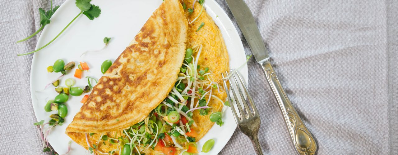 Oosterse omelet met Sambal Badjak