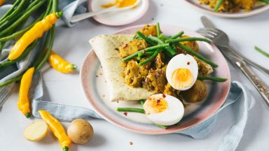 Surinaamse roti met Jackfruit