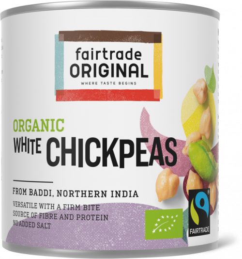 Organic white chickpeas
