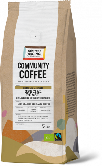 Community Coffee Snelfiltermaling Single Origin