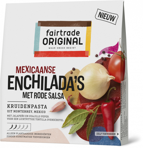 Mexicaanse Enchilada’s met rode salsa