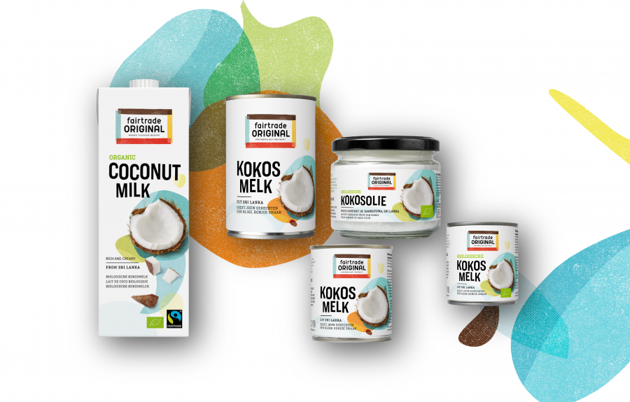 Packshots Fairtrade Original kokosfamilie