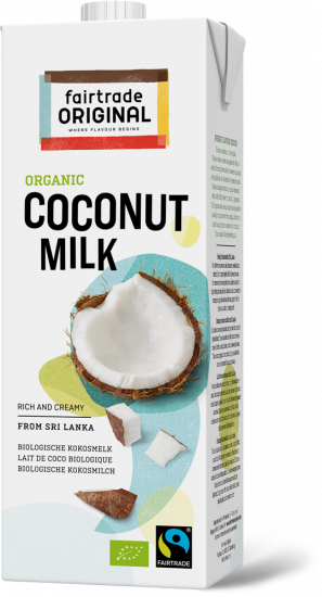 Biologische kokosmelk