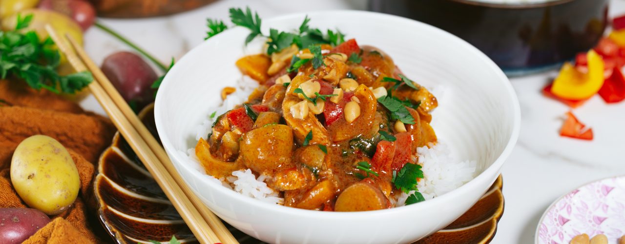 Fairtrade Original recept Massaman curry met kip