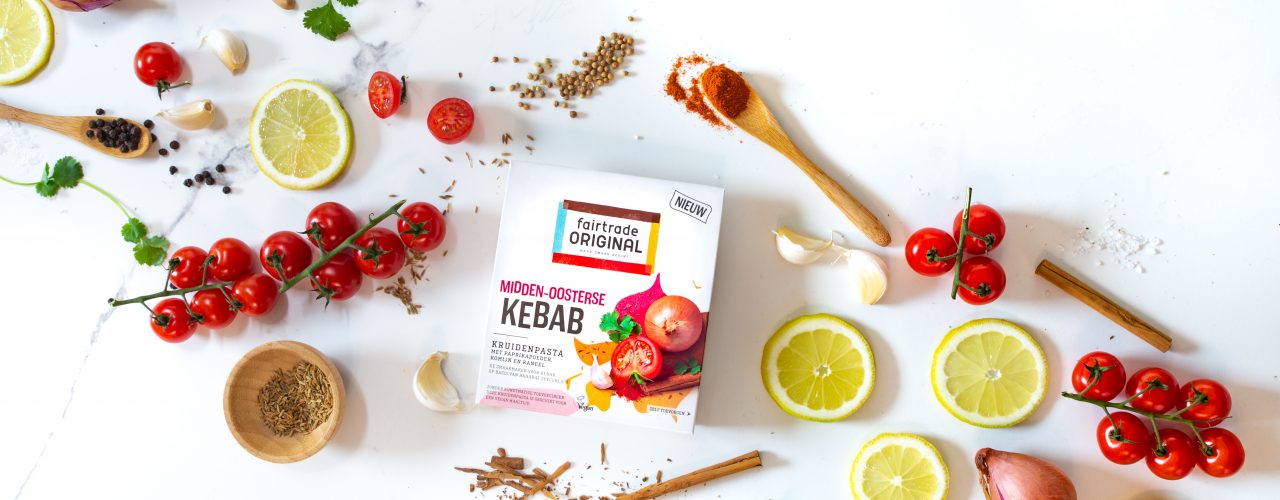 Nieuw: Kebab Kruidenpasta van Fairtrade Original