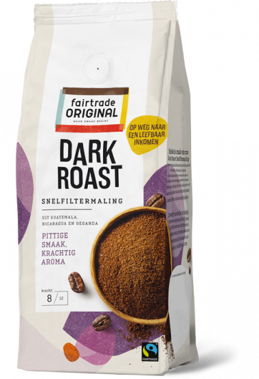 Koffie Dark Roast Snelfiltermaling