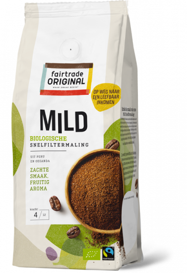 Biologische Koffie Mild Snelfiltermaling