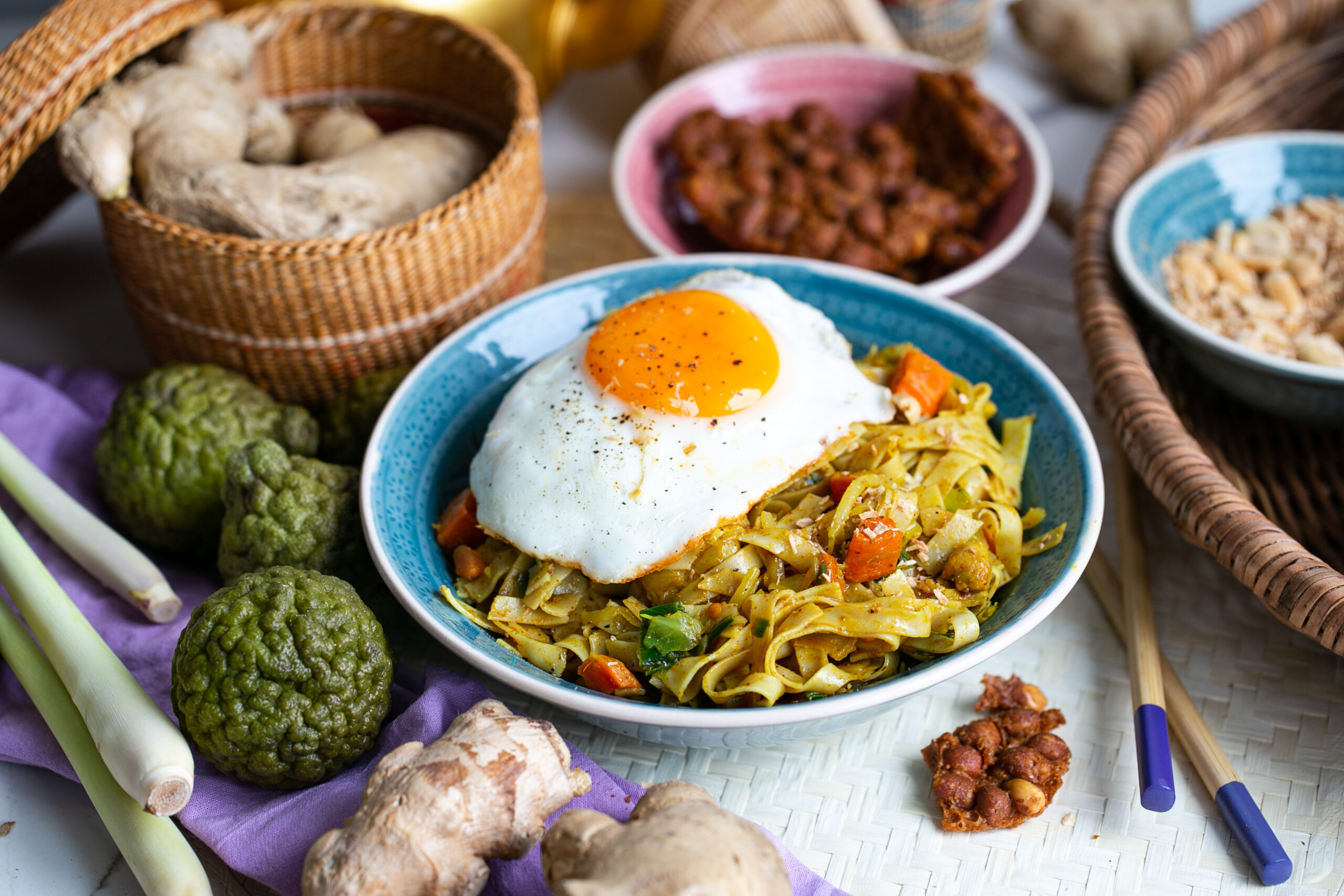 Bami Goreng met vlees