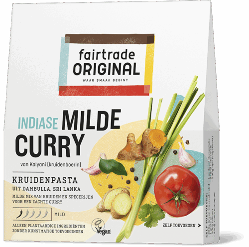 Indiase Milde Curry kruidenpasta